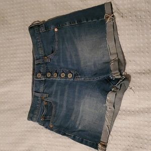 3/$25 Gap High Rise Button Up Shorts sz25